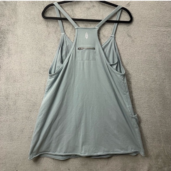Free People Movement Hot Shot Mini Dress in Eucalyptus-Medium. NWOT - Picture 9 of 10